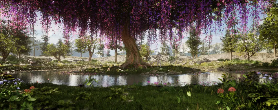 Speed tree foliage environment