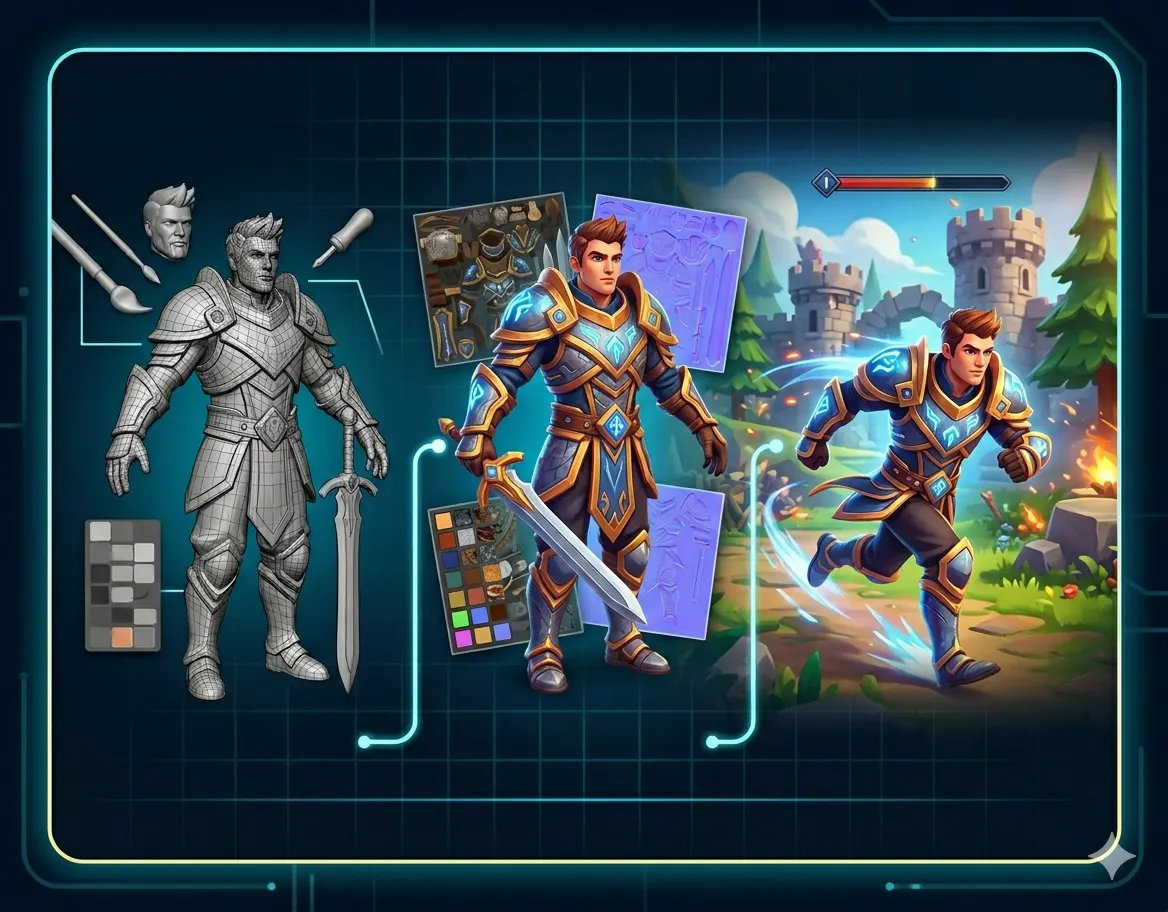 3D Game Art service