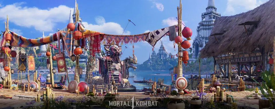 Mortal Kombat 1 arena environment